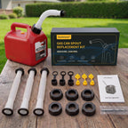 Gas Can Spout Replacement Kit, Gas Can Nozzle Replacement (2 Kits-Yellow)