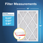 Filtrete 20x25x1 Air Filter, MERV 11, MPR 1000, 6 HVAC Filters