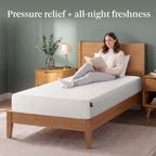 Zinus 14 Inch King Lumbar+ Premium Memory Foam Mattress, Medium