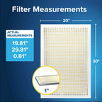 Filtrete 18x24x1 Air Filter, MERV 5, MPR 300, 6 HVAC Filters