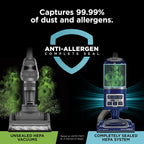 Shark Navigator Lift-Away Vacuum, HEPA, Carpet and Pet Hair, Blue, NV360
