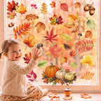 Christmas Window Clings for Glass Windows, Stickers for Window Decorations