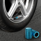 CKAuto Tire Valve Stem Caps, Aluminum Black, 4 pcs/Pack