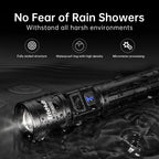 TrixHub Rechargeable Flashlights 3 Pack Super Bright High Lumens Flashlight