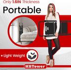 HBTower Step Ladder, Folding Step Stool with Wide Anti-Slip Pedal