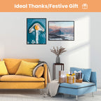 upsimples 12x16 Poster Frame, Easy Slide-In Assembly, White, 3 Pack