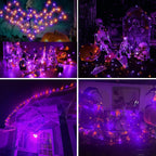 Joomer Solar Fairy Lights, 2-Pack Total 80FT 240LED String Lights, White