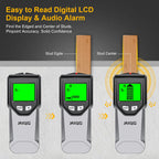 Stud Finder, Upgranded Wood and Metal Stud Detector, Live Wire Detection