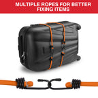 WORKPRO 24" Bungee Cords with Hooks, 4 Pack Heavy Duty Outdoor Bungee Strap