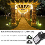 Brizled LED Halloween Lights Indoor Outdoor Orange & Purple String Light