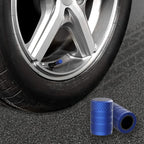 CKAuto Tire Valve Stem Caps, Aluminum Black, 4 pcs/Pack