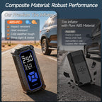 OlarHike Tire Inflator Portable Air Compressor,Dual Power-3*2000mAh &12V DC