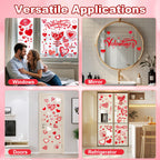 Christmas Window Clings for Glass Windows, Stickers for Window Decorations