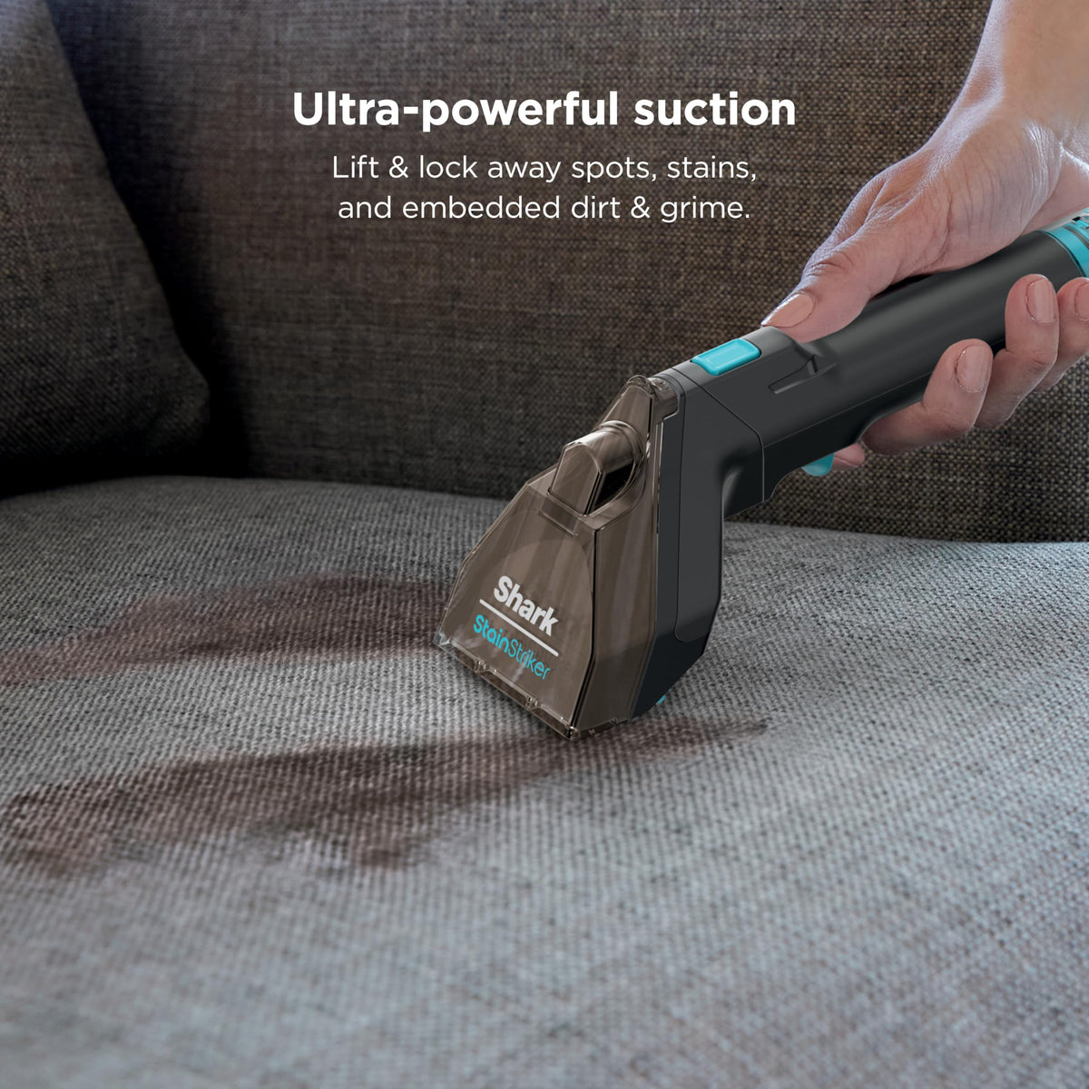 Shark StainStriker Portable Carpet/Upholstery Cleaner, 4 Tools, PX202BRN
