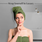 Tens Towels 4 Piece Extra Large Bath Towels 30 x 60 Inches, Dark Grey