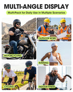 3-Pack Breathable Mesh Skull Cap Sweat Control Helmet Liner