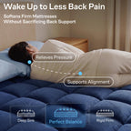 Niagara Sleep Solution Queen Ultra Soft Mattress Topper — Back Pain Relief