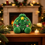 Plush Stuffed Dumpling Squishies, 3.94" Big Rainbow Squishes with Steamer