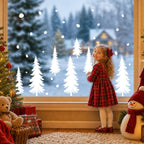 Christmas Window Clings for Glass Windows, Stickers for Window Decorations