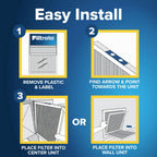 Filtrete 18x24x1 Air Filter, MERV 5, MPR 300, 6 HVAC Filters