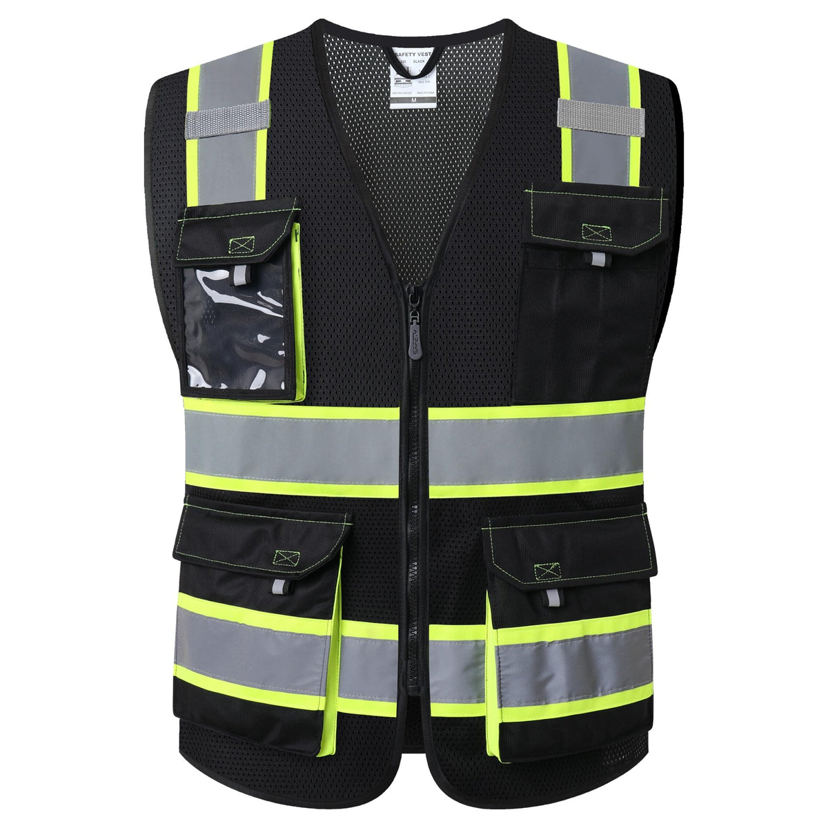 JKSafety Safety Vest for Men Women Hi Vis Reflective Vest JK220 PurpleB S