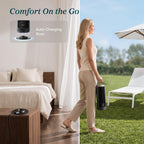 Levoit Tower Fan for Bedroom, 20dB Quiet Desk Fan, Easy to Carry & Plug-in
