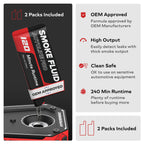 AutoLine Pro HyperSmoke™ Automotive Smoke Machine EVAP Vacuum Leak Tester | Pro Vers. w/Gauge | Adjustable Pressure - OEM Approved Smoke Fluid - Built-in Air Motor - Cone and EVAP Gas Cap Adapter