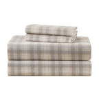 Comfort Spaces 100% Cotton Percale Sheets Twin XL Size 3 Pc, Diamond Sliver