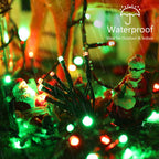 Brizled LED Halloween Lights Indoor Outdoor Orange & Purple String Light