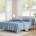 Comfort Spaces 100% Cotton Percale Sheets Twin XL Size 3 Pc, Diamond Sliver