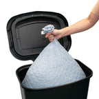 Glad Trash Can with Clorox Odor Protection | Plastic Bin, 13 Gal, Black
