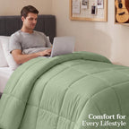 Utopia Bedding Queen Comforter, Duvet Insert, White, 88 x 88 Inches