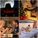 KOABY 12/24/50/100/200/400 Pack LED Tea Lights