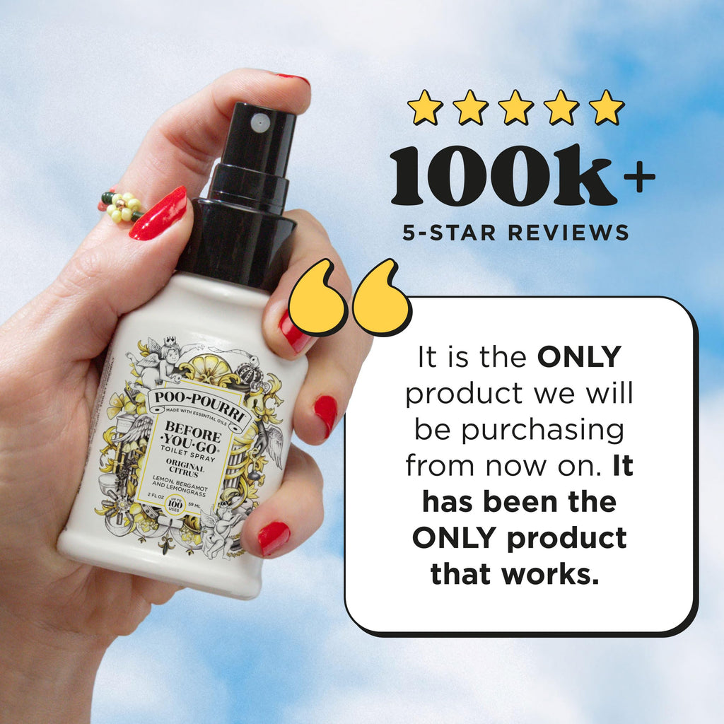 Poo-Pourri Before-You-Go Toilet Spray, Original Citrus, 2 Fl Oz