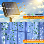 Joomer Solar Fairy Lights, 2-Pack Total 80FT 240LED String Lights, White