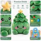 Plush Stuffed Dumpling Squishies, 3.94" Big Rainbow Squishes with Steamer