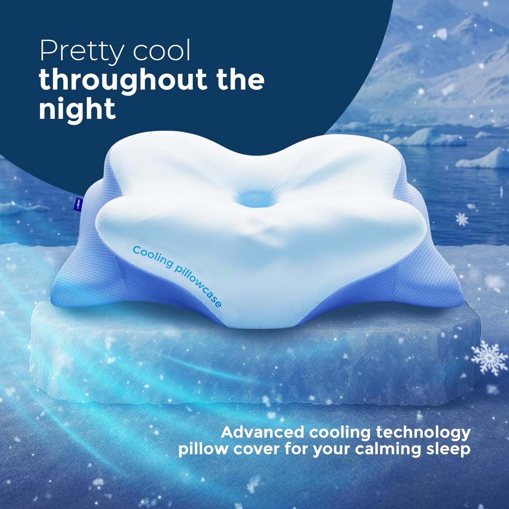 Derila Ergo Thermal Pillow Cover for Cervical Neck Pillow