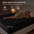 BEDLORE Twin Mattress Topper, Thick Soft Pillow Top Bed Topper