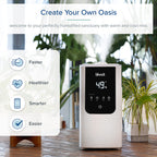 Levoit Top Fill Humidifiers for Bedroom, 2.5L Tank for Large Room, 25dB