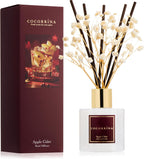 COCORRÍNA Reed Diffuser - Apple Cider 3.38 fl oz Reed Diffuser for Bedroom Bathroom Home Décor