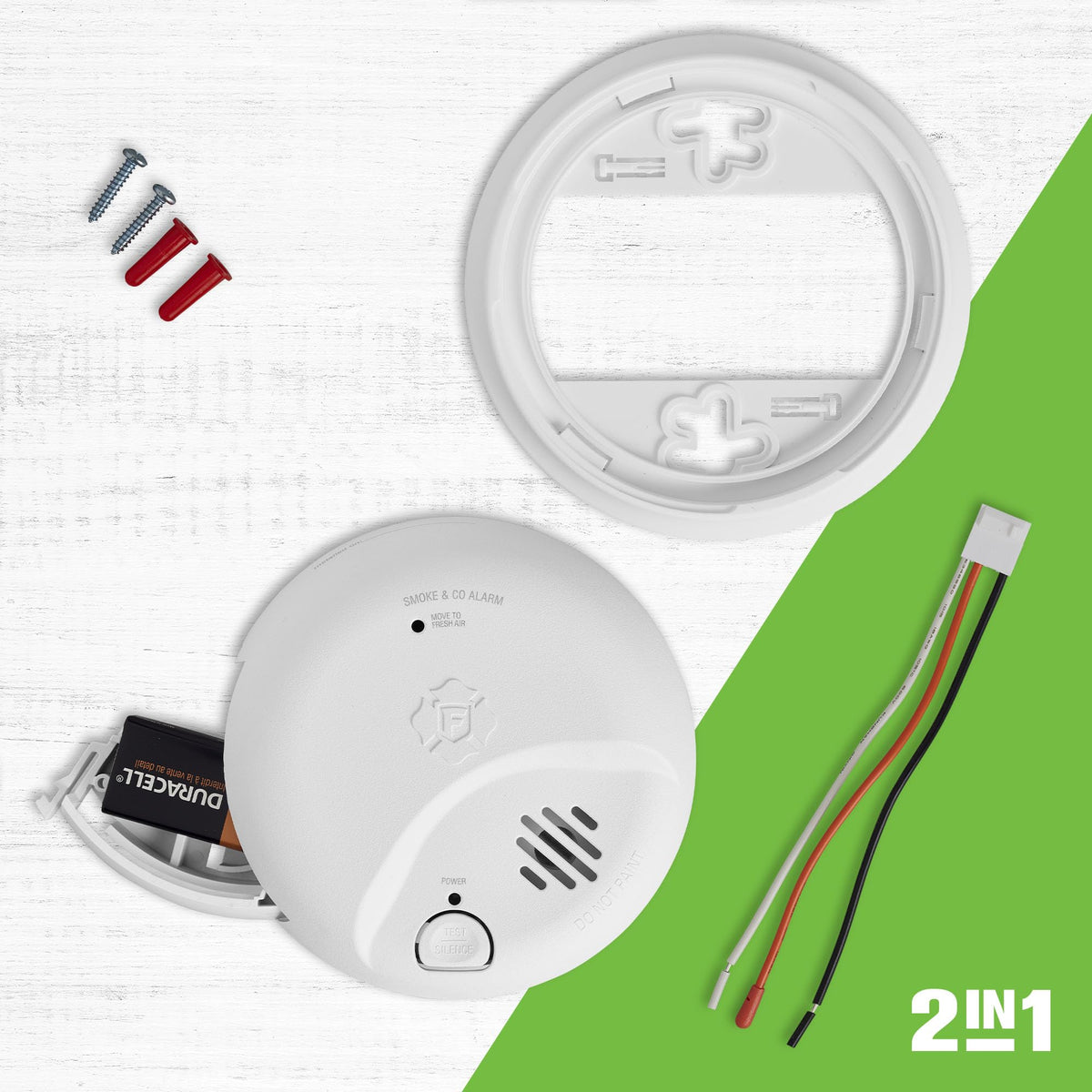 First Alert Hardwire Combination Smoke & Carbon Monoxide Alarm