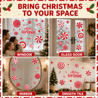 Christmas Window Clings for Glass Windows, Stickers for Window Decorations