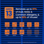 Genuine AprilAire 213 Replacement Filter for AprilAire Whole-House Air Purifiers - MERV 13, Healthy Home Allergy, 20x25x4 Air Filter (Pack of 2)