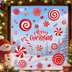 Christmas Window Clings for Glass Windows, Stickers for Window Decorations