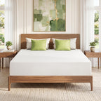 EGOHOME Twin Mattress 14 Inch, Green Tea Memory Foam Mattress, Medium Plush