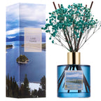 COCORRÍNA Reed Diffuser - Apple Cider 3.38 fl oz Reed Diffuser for Bedroom Bathroom Home Décor