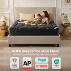 BEDLORE Twin Mattress Topper, Thick Soft Pillow Top Bed Topper