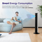 Levoit Tower Fan for Bedroom, 20dB Quiet Desk Fan, Easy to Carry & Plug-in
