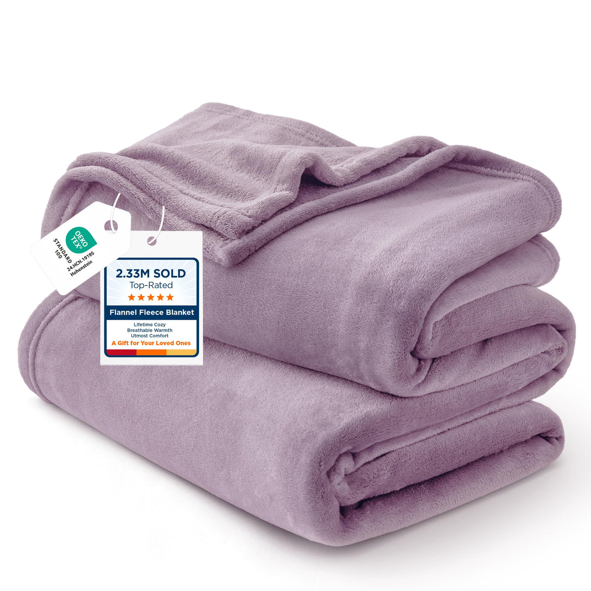 Bedsure GentleSoft Fleece Blanket Twin Size Camel - 300GSM Lightweight Plush Fuzzy Cozy Soft Warm Blanket for Bed, Sofa, Couch, Travel, Camping, 60x80 inches