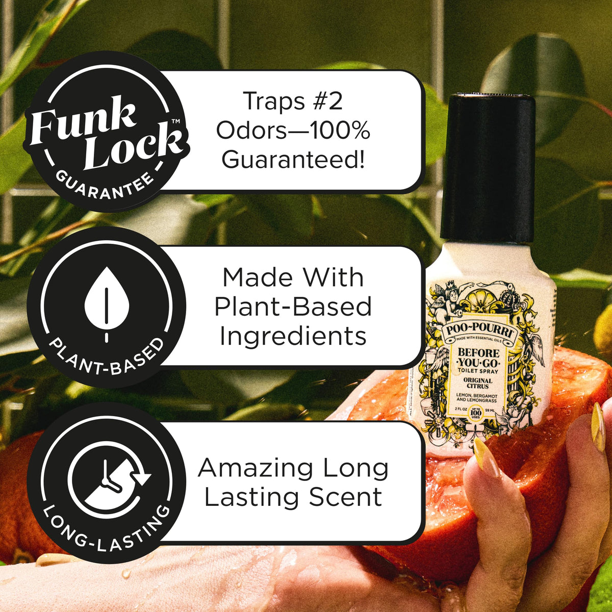 Poo-Pourri Before-You-Go Toilet Spray, Original Citrus, 2 Fl Oz